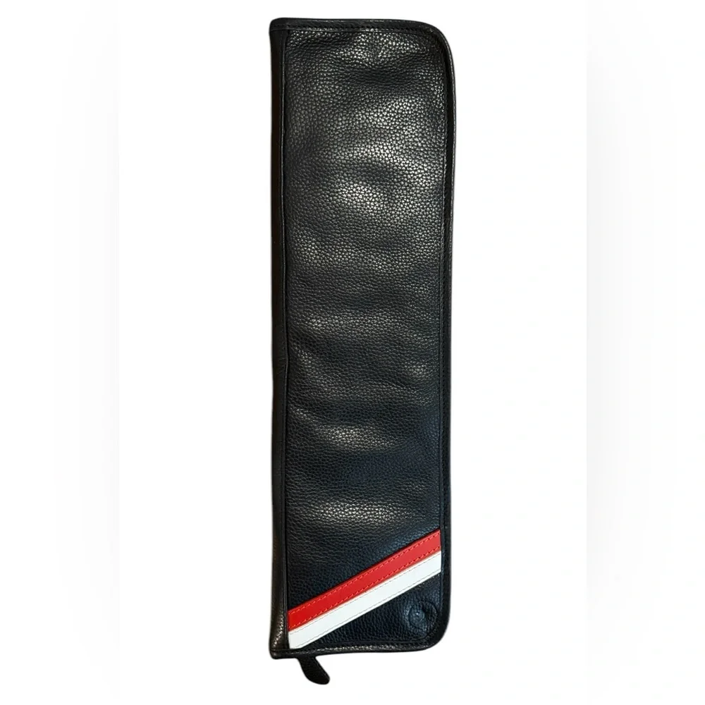 Luxura Tie Case Aaron Leather Goods Genuine Leather